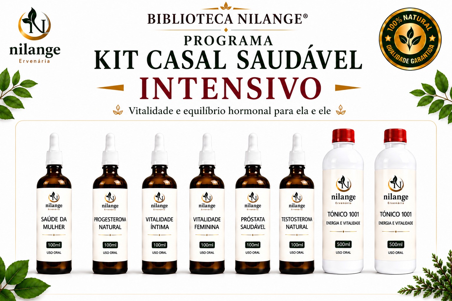 Kit Casal Saudável Intensivo