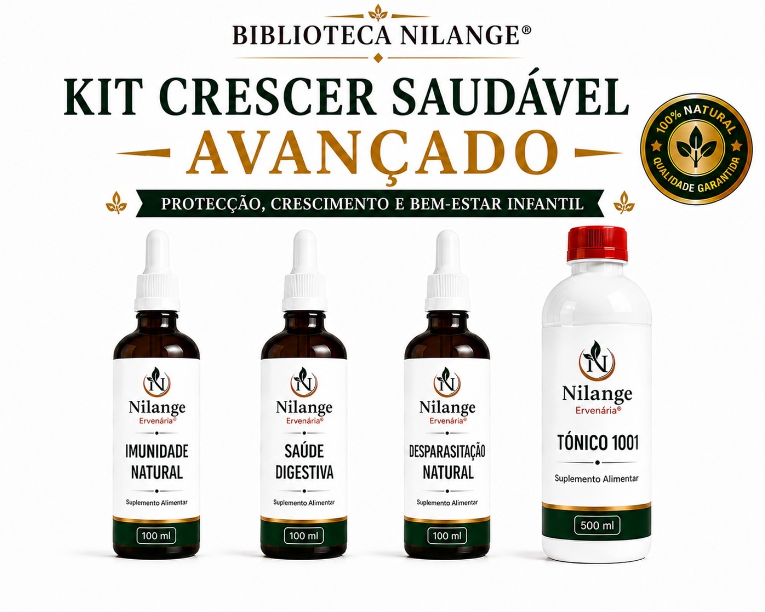 Kit Crescer Saudável Avançado