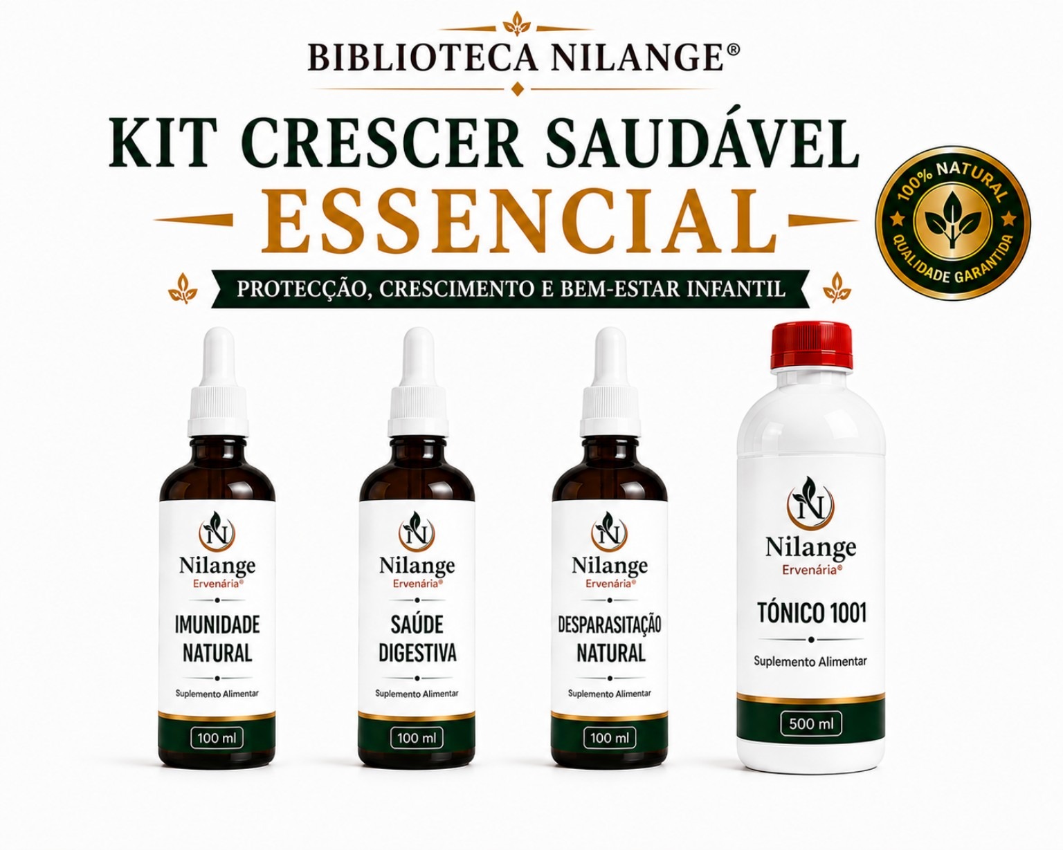 Kit Crescer Saudável Essencial