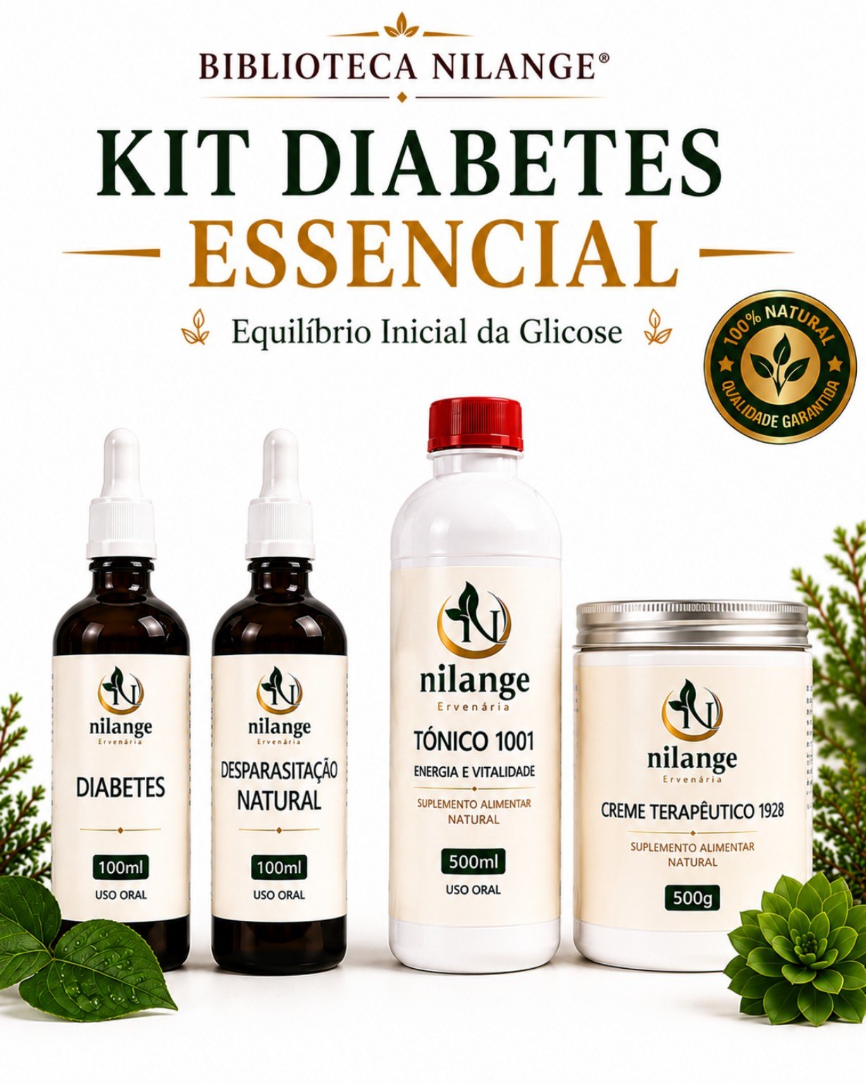 Kit Diabetes Essencial