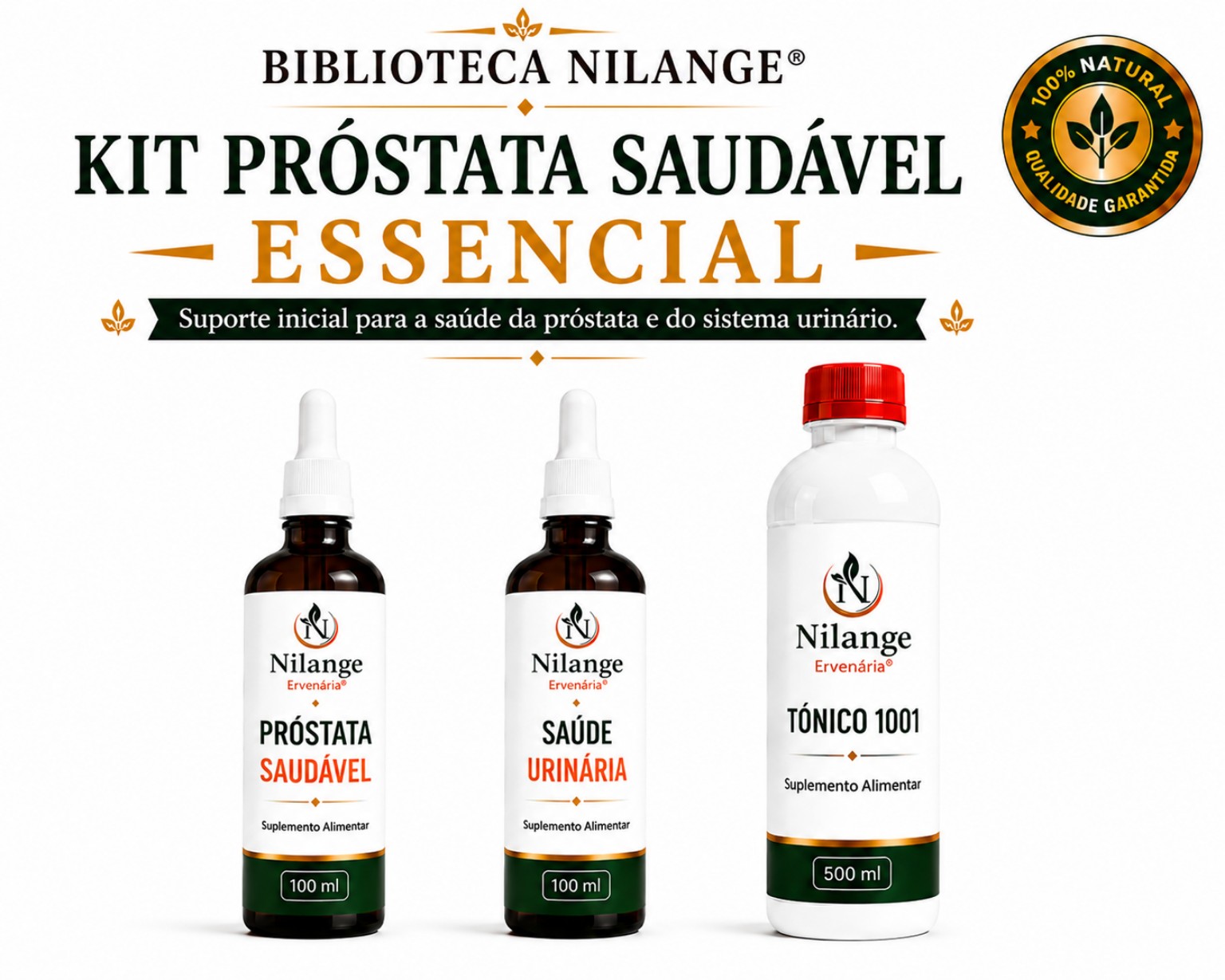 Kit Próstata Saudável Essencial