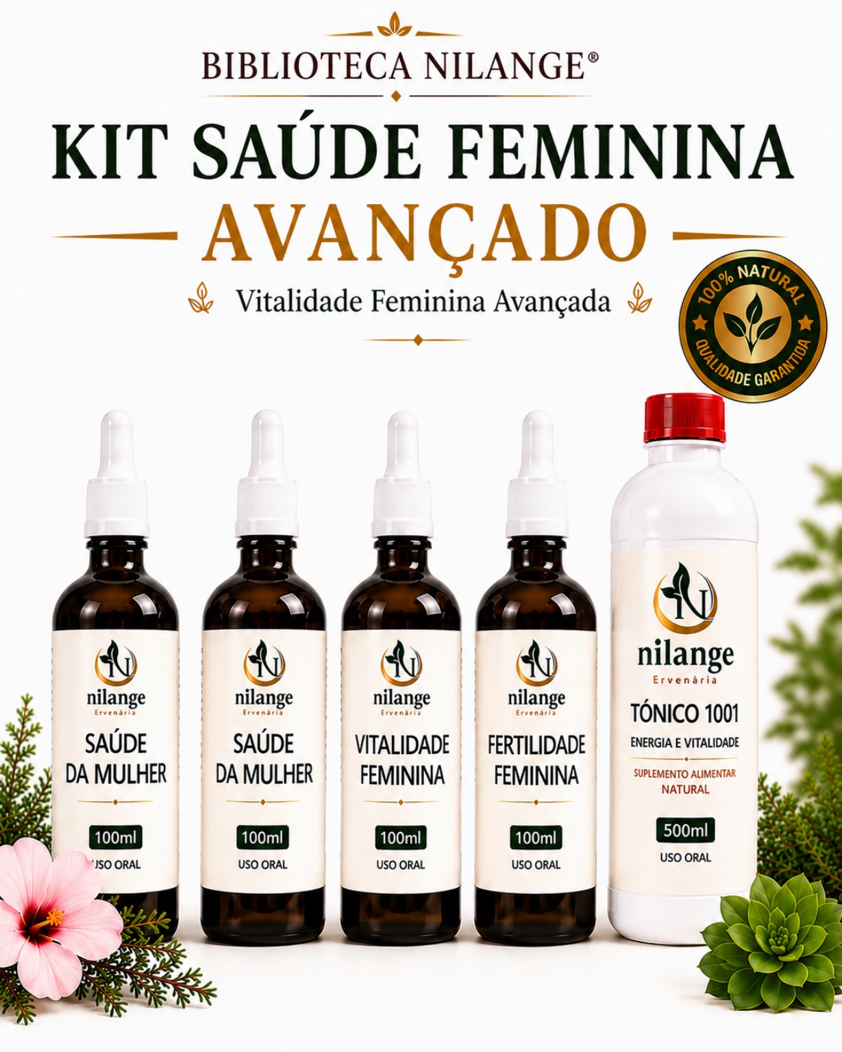 Kit Saúde Feminina Avançado
