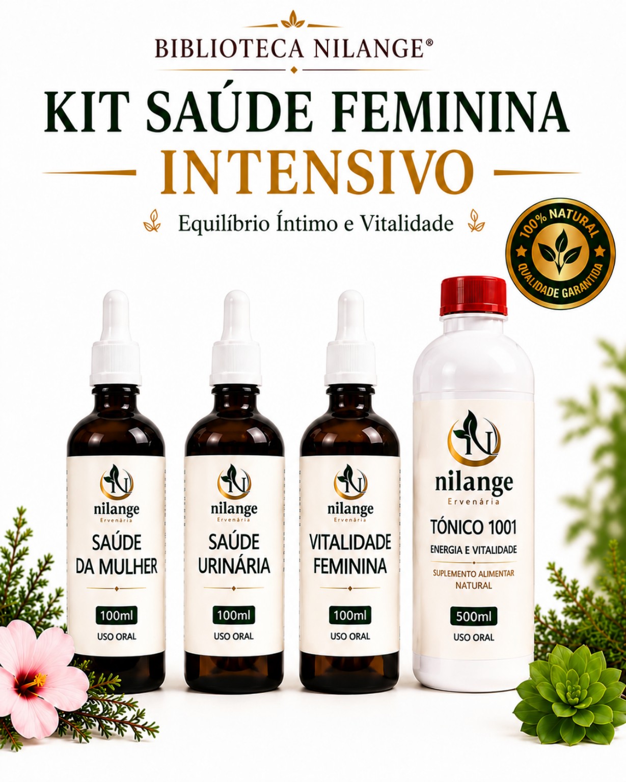 Kit Saúde Feminina Intensivo