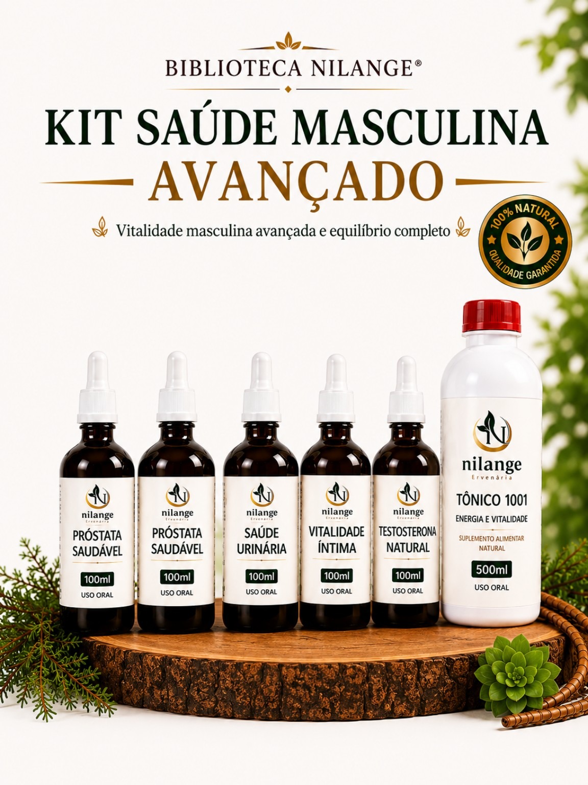 Kit Saúde Masculina Avançado