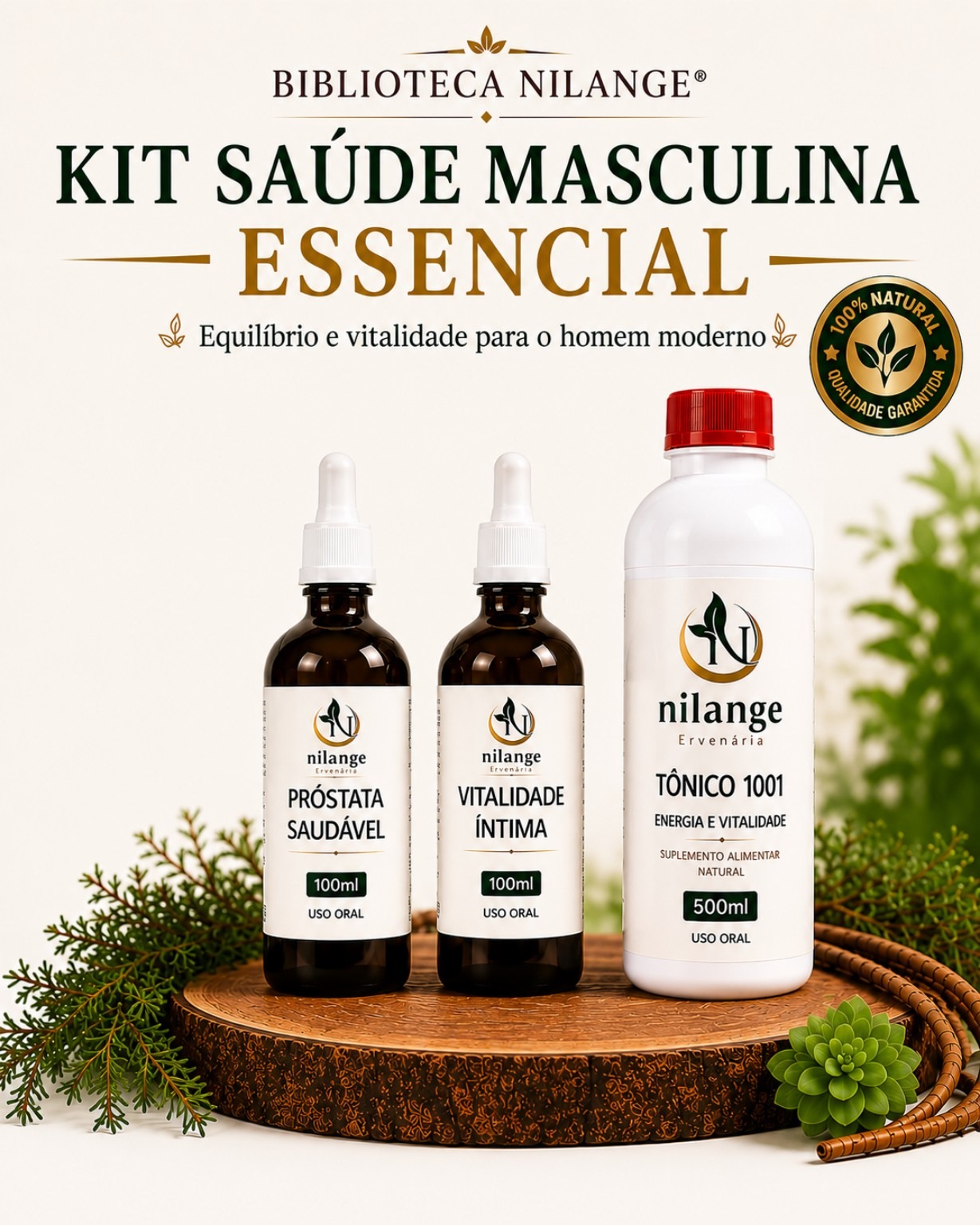Kit Saúde Masculina Essencial