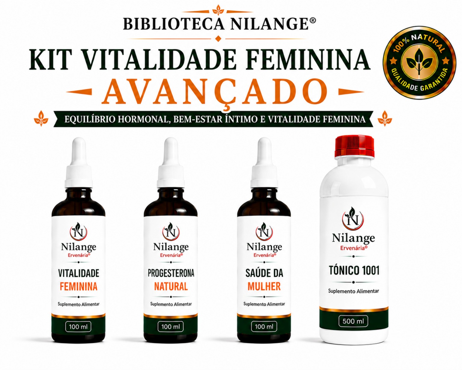 Kit Vitalidade Feminina Avançado