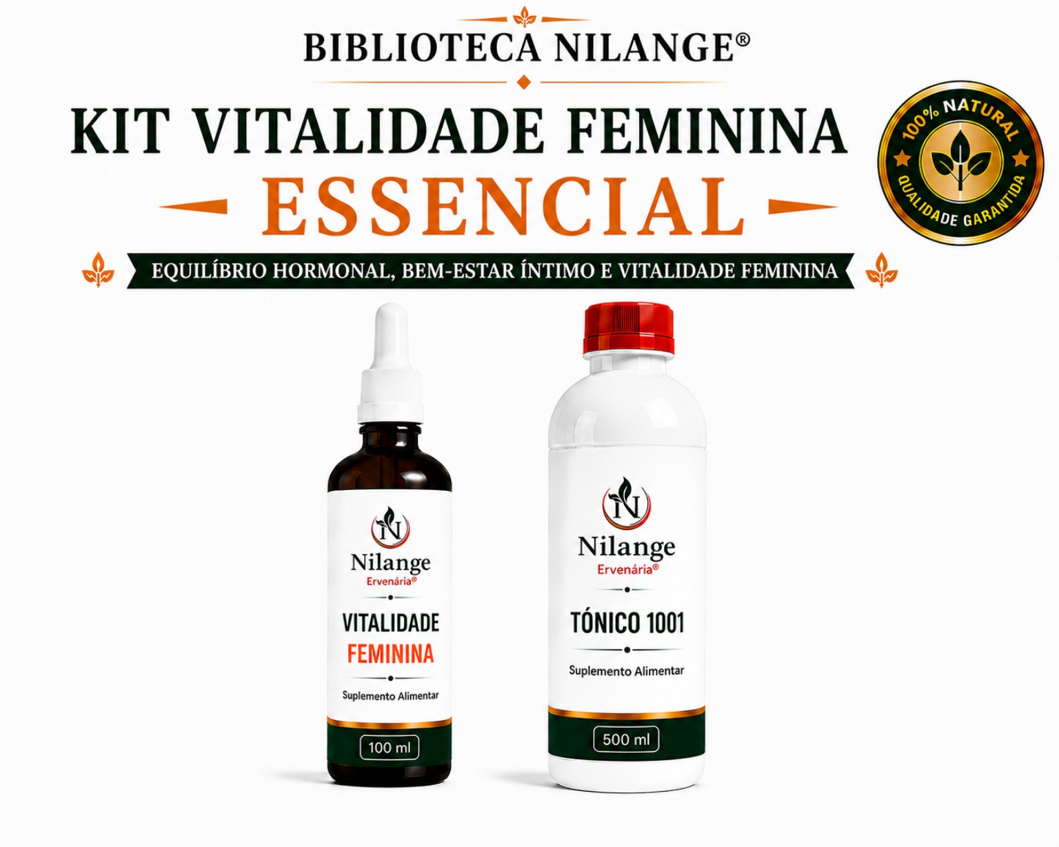 Kit Vitalidade Feminina Essencial